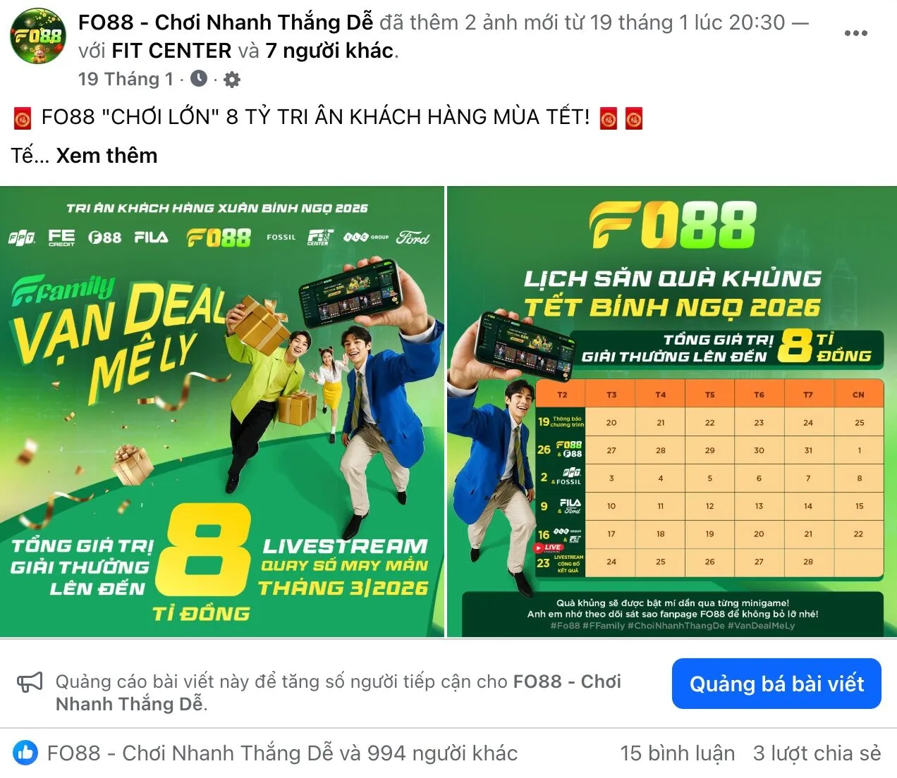 Kết quả công khai minh bạch trao thưởng